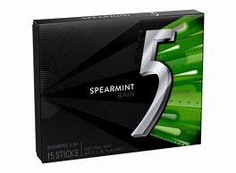 5 Gum Spearmint Rain 15 Sticks