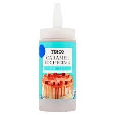 Tesco Caramel Drip Icing (Ready To Use) 120g
