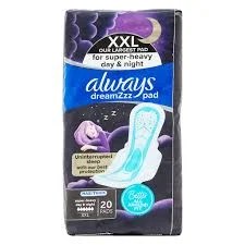 Always Dreamzzz Pad All Around Fit (Maxi Thick) With Wings 20 Pads Night-Heavy