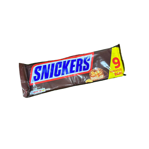 Snickers 9 Snacksize Bars 319.5g