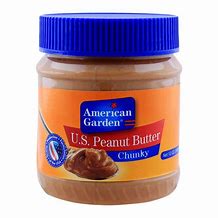 American Garden Peanut Butter Chunky 340g