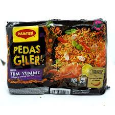 Maggi Pedas Giler Perista Tom Yummz Flavour Mi Goreng 76g