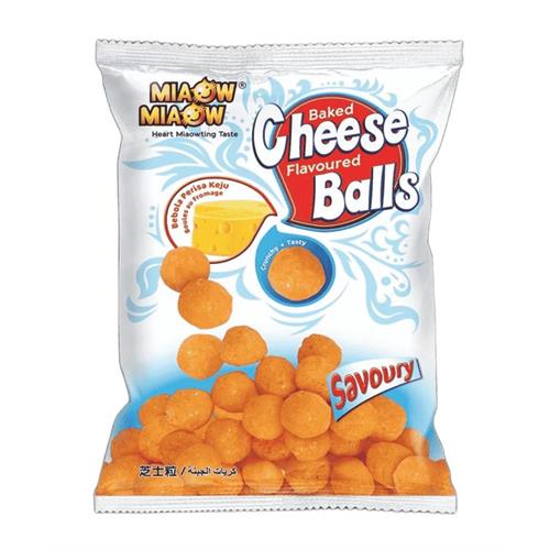 Miaow Miaow Baked Cheese Flavoured Balls 60g