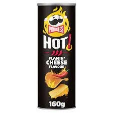 Pringles Flamin Cheese Flavour 160g