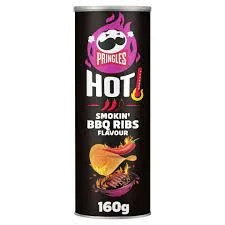 Pringles Smoking BBQ Ribs Flavour 160g