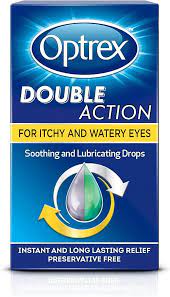 Optrex Double Action Soothing & Lubricating Eye Drops 10ml UK