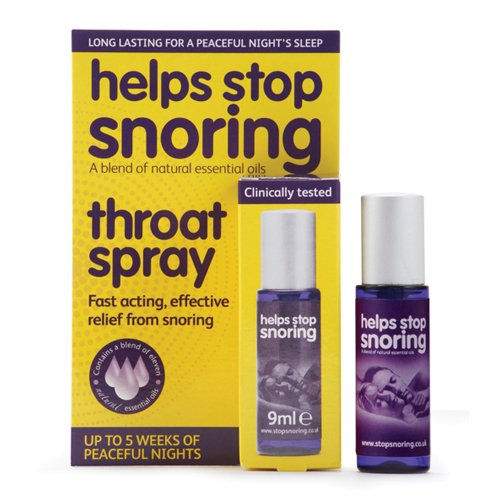 Throat Spray Fast Acting, Effective Relief From Snoring 19ml