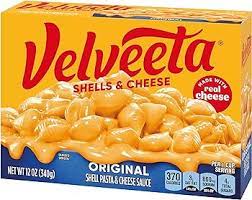 Velveeta Shells & Cheese Original Shell Pasta & Cheese Sauce 340g