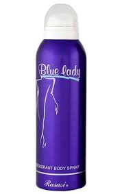 Blue Lady Deodorant Body Spray 200ml