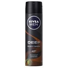 Nivea Men Deep Black Carbon Espresso Body Spray 150ml