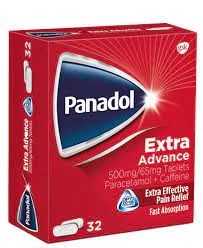 Panadol Extra Advance Extra Effective Pain Relief 32 Tablets