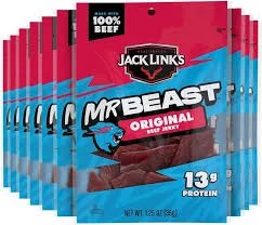 Jack LInks Beef Jerky Original Mr.Beast Approved 60g