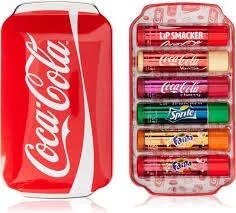 Coca-Cola Lip Smacker (Vanilla,Cherry,Sprite,Orange,Strawbery)