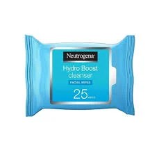Neutrogena Hydro Boost Cleanser 25 Facial Wipes