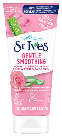 St Ives Gentle Smoothing Scrub Rose Water and Aloe Vera 170g