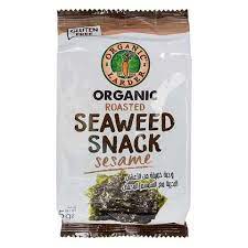 Organic Roasted Seaweed Snack Sesame 5g