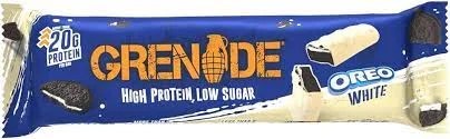 Grenade Oreo White High Protein Low Sugar Protein Bar 60g