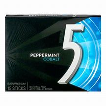 5 Gum Peppermint Cobalt 12 Sticks