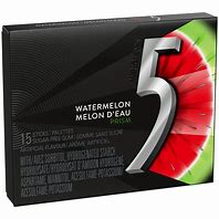 5 Gum Watermelon Prism 15 Sticks