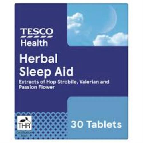 Tesco Health Herbal Sleep Aid 30 Tablets