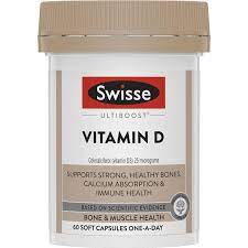 Swisse Ultraboost Vitamin D (60 Capsules)