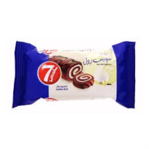 7 Days Swiss Roll With Vanilla Filling 55g