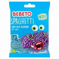 Bebeto Spaghetti Sour Blue Raspberry