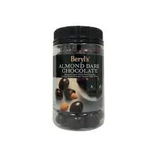 Beryls Almond Dark Chocolate 400g