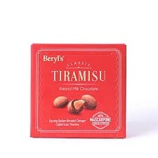 Beryls Classic Tiramisu Almond Milk Chocolate 65g