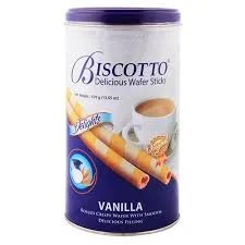 Biscotto Delicious Wafer Sticks Vanilla Flavour 370g