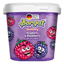 Borgat Gummy Raspberry and Blackberry 175g