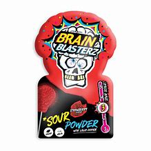 Brain Blasterz Sour Powder Strawberry