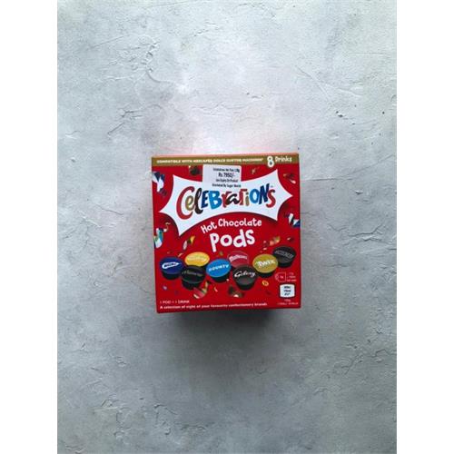 Celebration Hot Chocolate Pods 128g