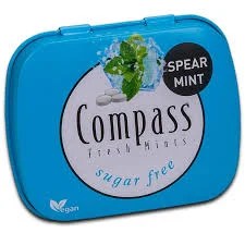 Compass Fresh Mints Sugar Free Spearmint