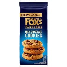 Foxs Chocolatey Choc Chunk Milk Chocolate Cookies