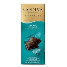 Godiva Signature Sea Salt Dark Chocolate 90g