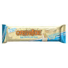 Grenade High Protein Low Sugar White Chocolate Cookie Protein Bar 60g