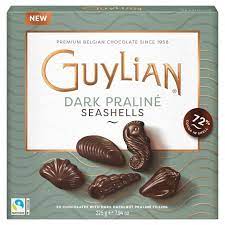 Guylian 20 Chocolates With Dark Hazelnut Praline Filling 225g