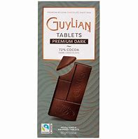 Guylian Tablets Premium Dark 72% Cocoa Dark Chocolate 100g