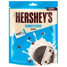 Hersheys Cookies N Crme Minis 29 Pieces 150g