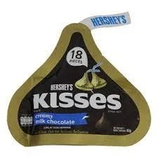 Hersheys Kisses Creamy Milk Chocolate 82g