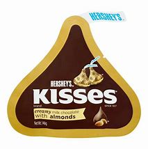 Hersheys Kisses Milk Chocolate With Almonds 150g