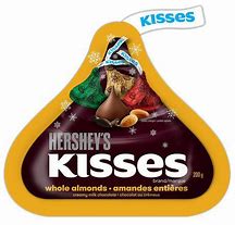 Hersheys Kisses Milk Chocolate with Almonds 33 Pieces