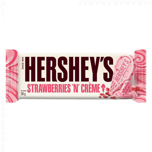 Hersheys Strawberry N Crme 39g