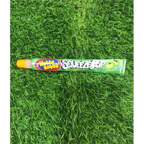 Hubba Bubba Squeeze Green Apple Flavour Jelly 35g