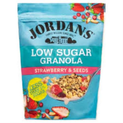 Jordans Low Sugar Granola Strawberry & Seeds 500g