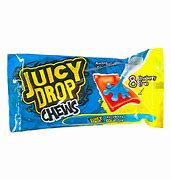 Juicy Drop Chews Raspberry Sour Gel (8 Strawberry Chews)