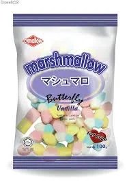 Marshmallow Butterfly Vanilla 100g