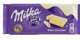 Milka White Chocolate 100g