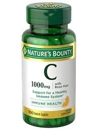 Naturess Bounty C With Rose Hips 1000mg Immune Health 100 Coated Tablets